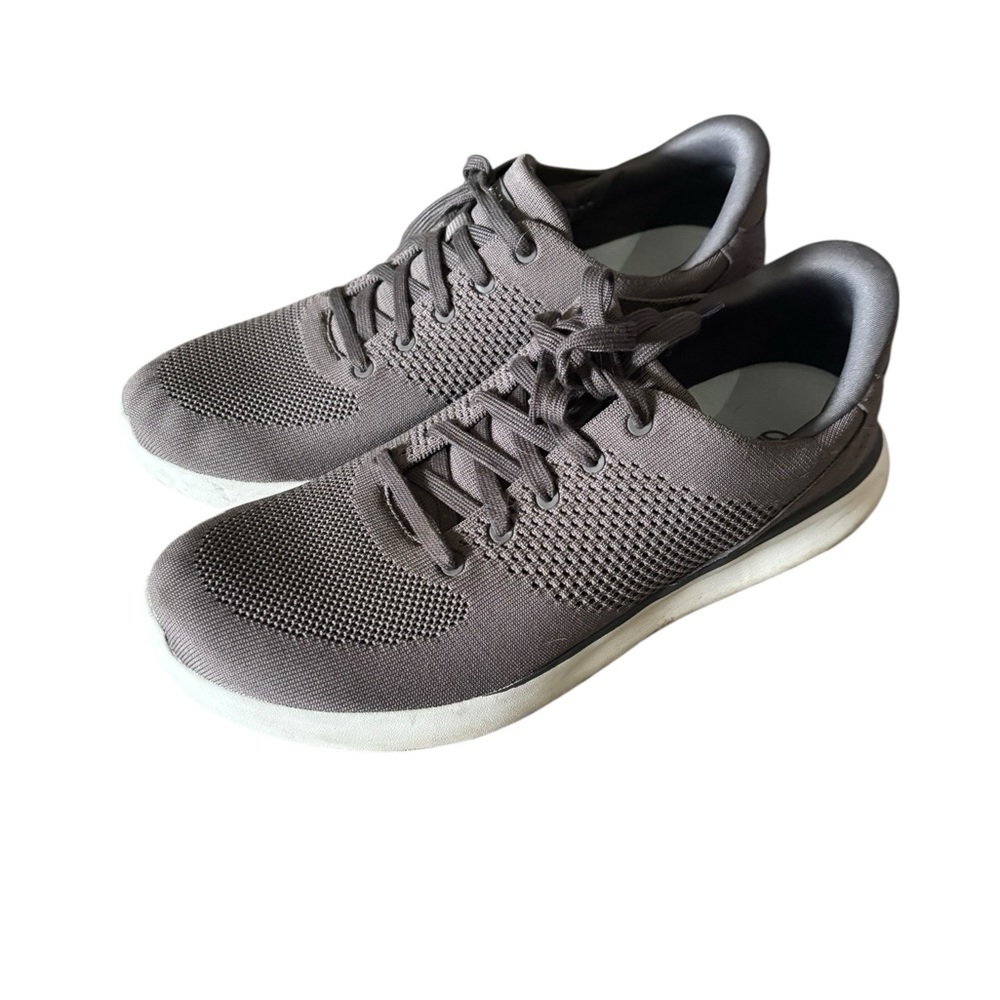 Kizik Lima Mens Size 12 Gray Handsfree Slip On Comfort Shoes Sneakers